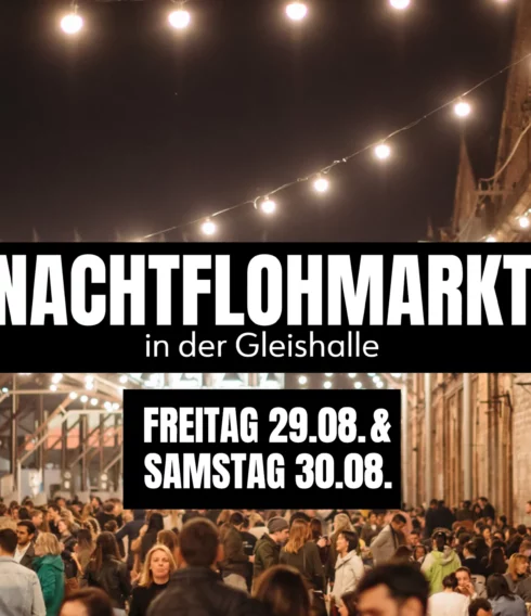 Illustration zum Nachtflohmarkt