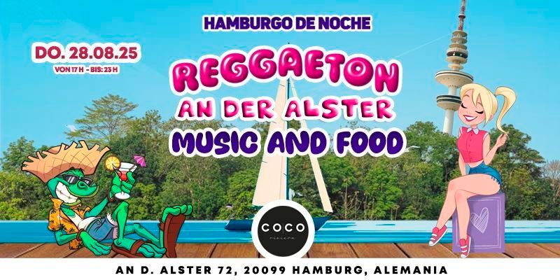 Illustration für den Reggaeton an der Alster
