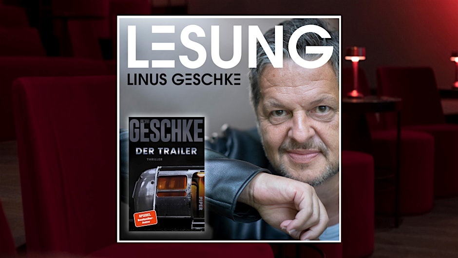 Buchcover mit Titel 'DER TRAILER' und einem Bild eines Lastwagenanhängers, davor ein Arm in Lederjacke ausgestreckt.