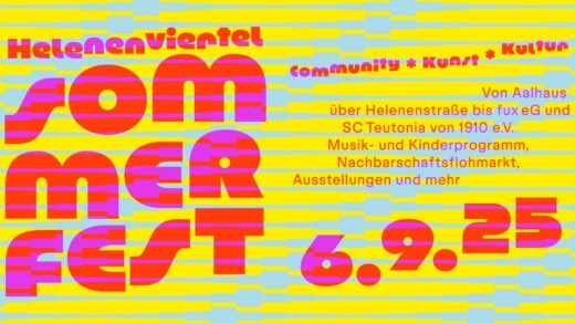 Illustration vom Sommerfest