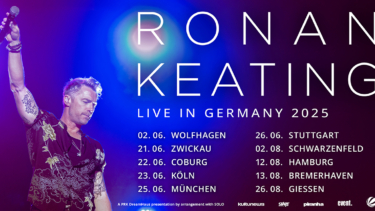 Illustration für die Konzerte von Ronan Keating