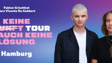 Illustration für die Keine Zukunft Tour ist auch keine Lösung
