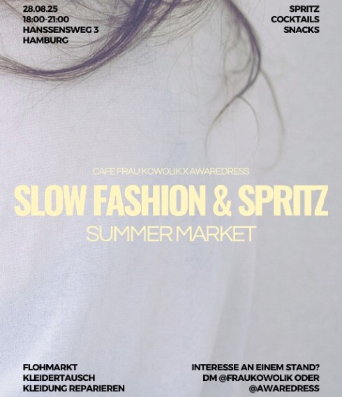 Illustration für Slow Fashion & Spritz