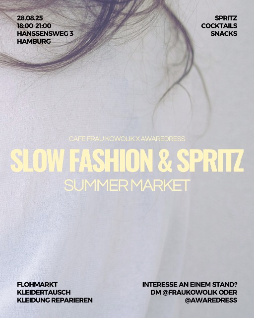 Illustration für Slow Fashion & Spritz