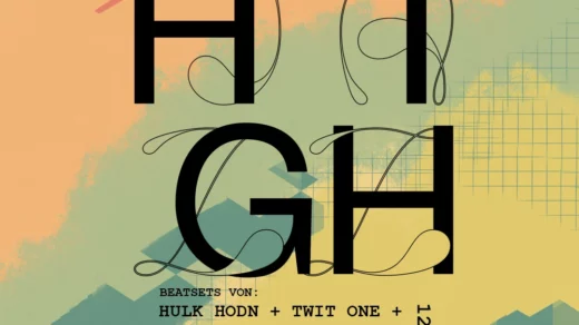 Veranstaltungsflyer für das HIGH JAZZ BEATMAKER SPECIAL