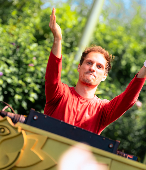 Bald auf den ganz großen Bühnen? Dennis Stepien, DJ-Name Dennio