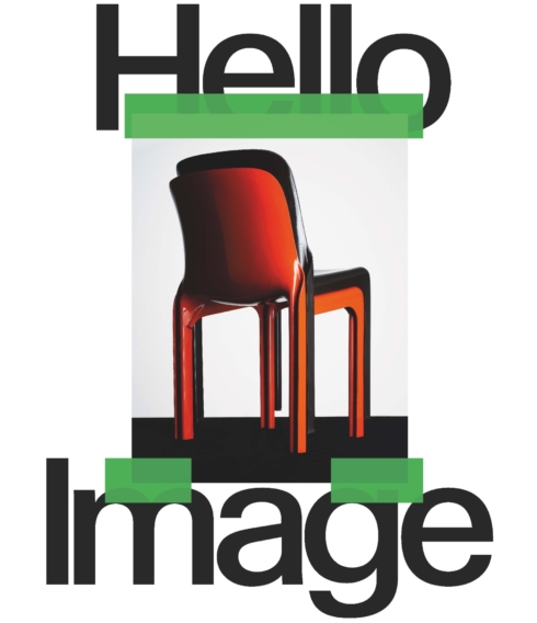 Ausstellungsplakat „Hello Image“