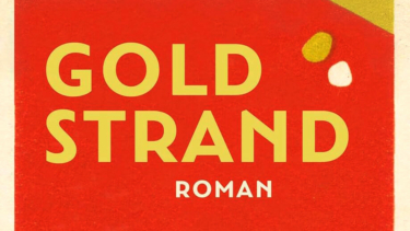 Teil des Covers des neuen Romans von Katerina Poladjan „Goldstrand“