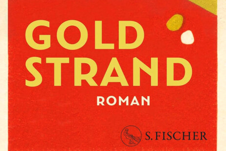 Teil des Covers des neuen Romans von Katerina Poladjan „Goldstrand“