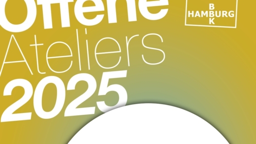 Veranstaltungsplakat mit Aufschrift "Offene Ateliers 2025"