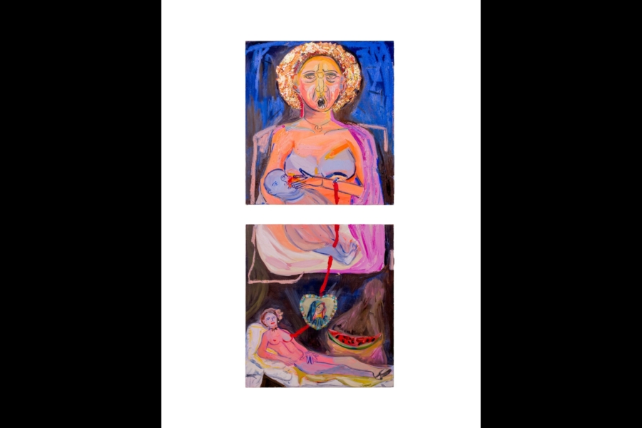 Penny Monogious Werk Still(Leben) ist bei der gleichnamigen Ausstellung in der Galerie Gemüse zu sehen. Zuvor empfiehlt sich ein Besuch der Podiumsdiskussion Kunst und Care am 20. September