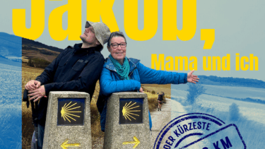 Das Podcast Cover zu Tobi Schlegls neuem Podcast „Jakob, Mama und ich“