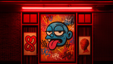 Illustration von Art Light District
