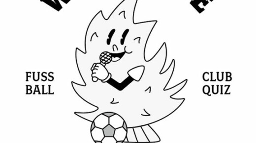 Illustration Tannenbaum mit Fußball - Wehende Tanne - Clubquiz