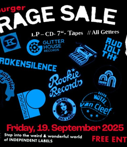Illustration zum Garage Sale