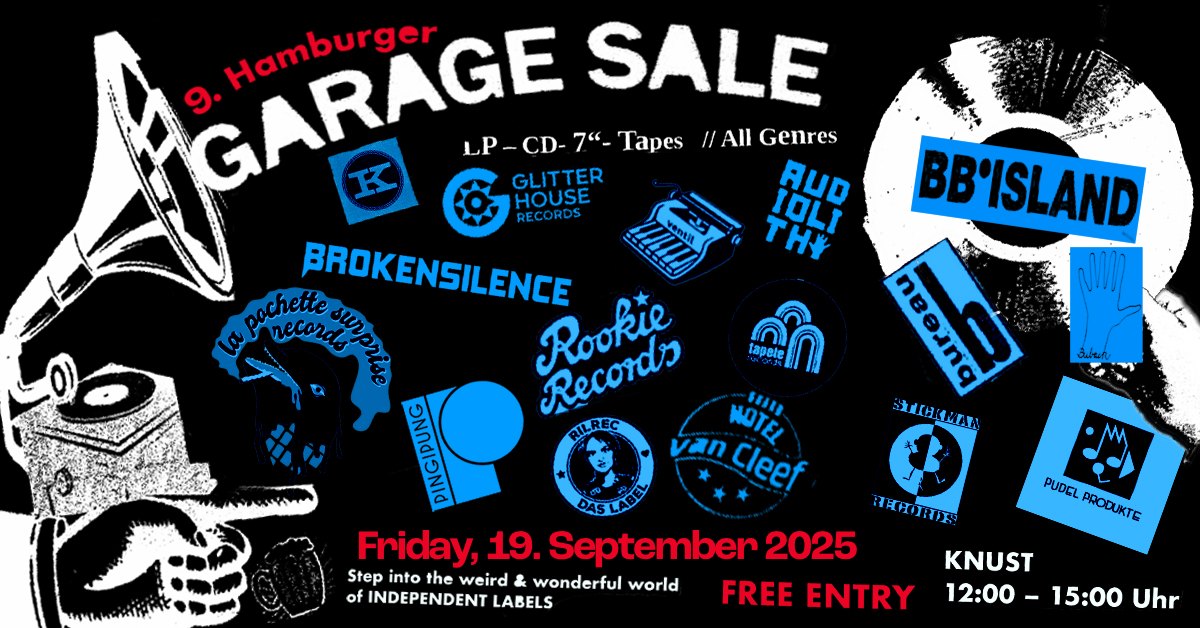 Illustration zum Garage Sale