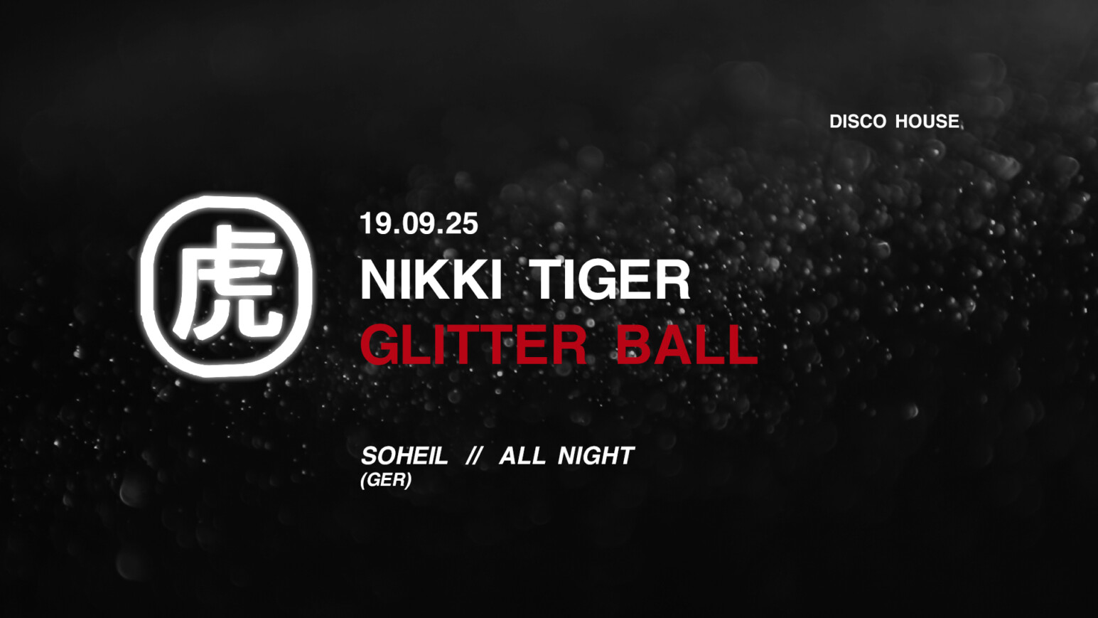Illustration zum Nikki Tiger - Glitter Ball