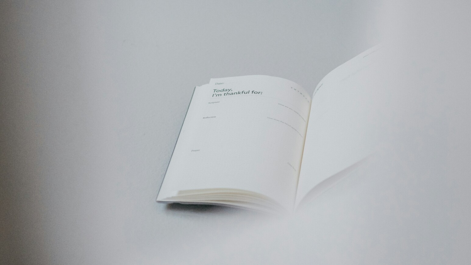 Ein aufgeschlagenes Buch