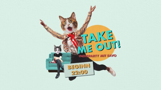 Illustration mit einer Katze zu Take Me Out