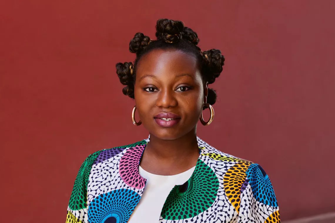 Mirrianne Mahn im Portrait