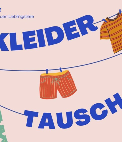 Illustration zum KleiderTausch Event
