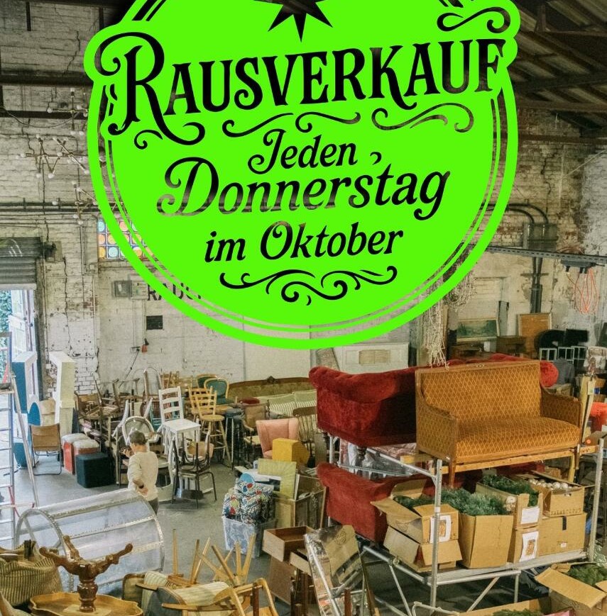 Illustration vom Rausverkauf