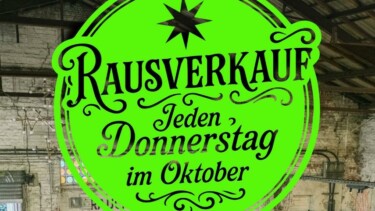 Illustration vom Rausverkauf