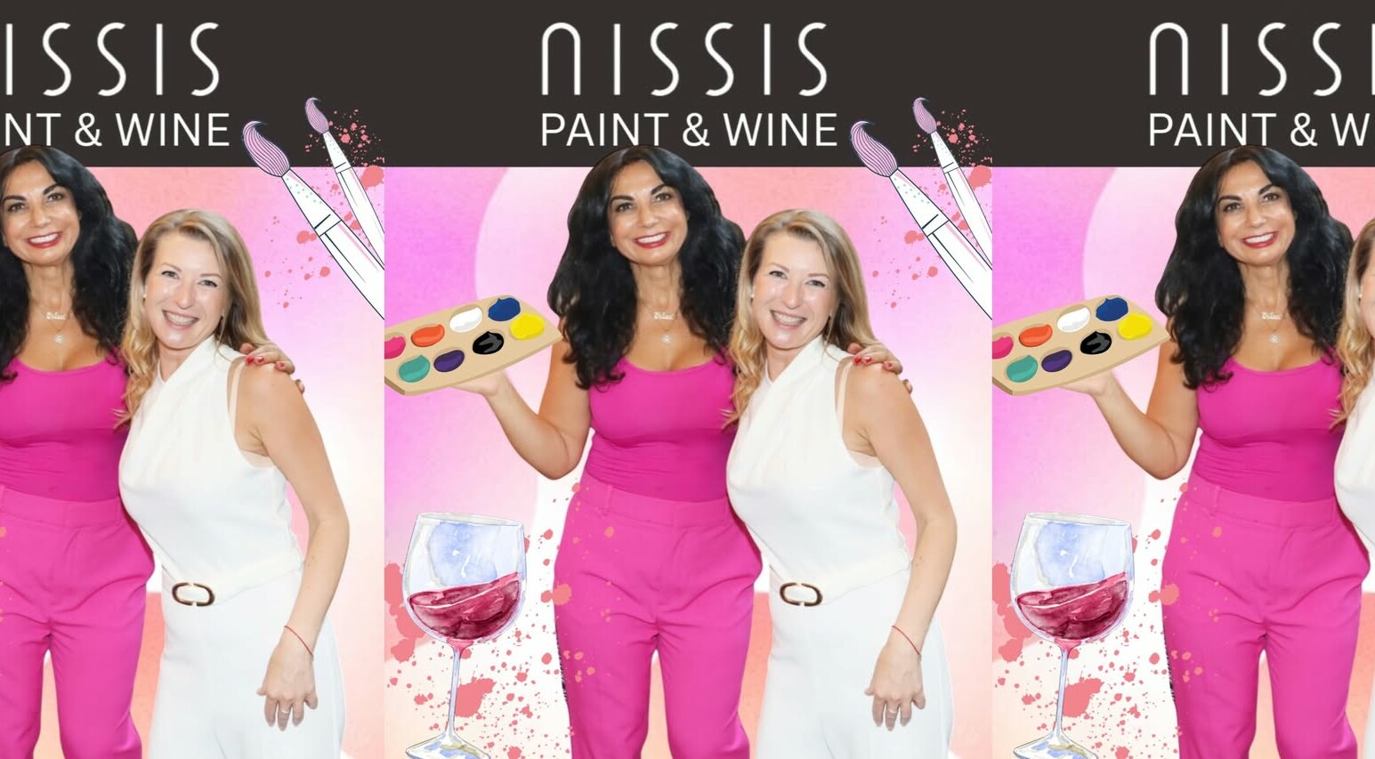 Illustration zu Nissis Paint&Wine