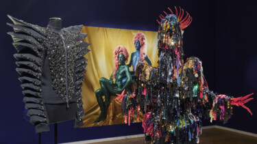 Kunstwerke mit Glitzer