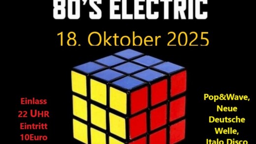 Illustration zum 80's Electric