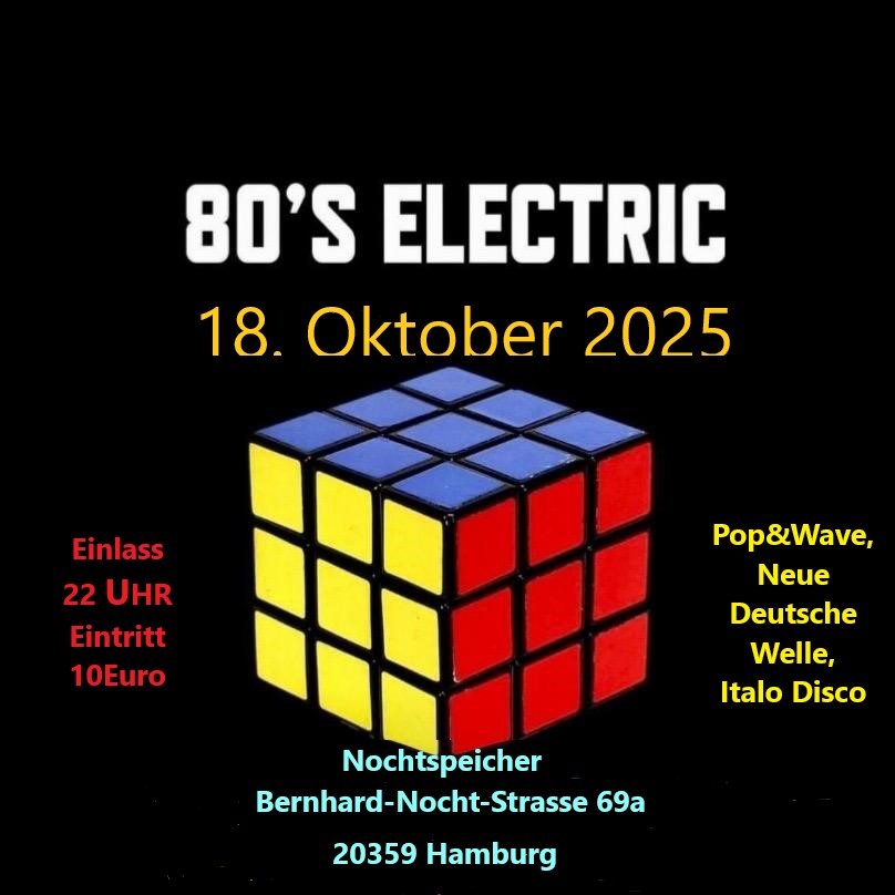 Illustration zum 80's Electric
