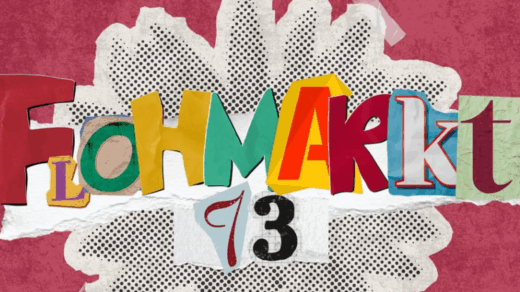 Illustration bunt Flohmarkt 73