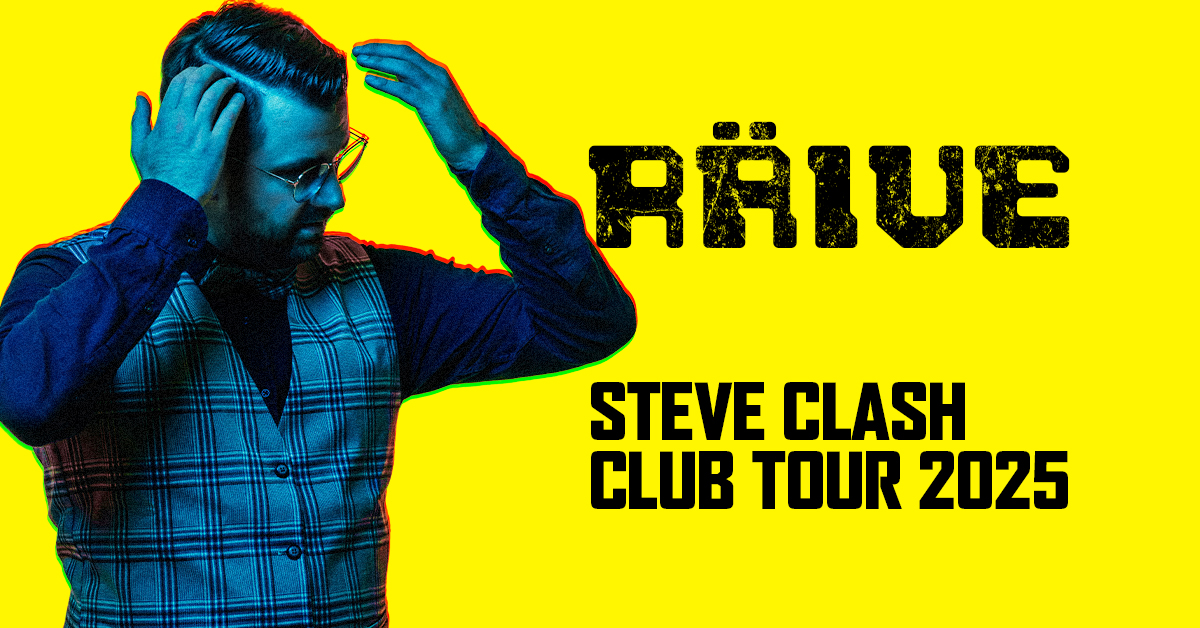 Illustration vom Steve Clash mit RÄIVE
