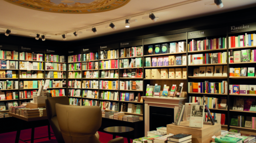 Die größte Buchhandelskette der Stadt besticht mit einer atmosphärischen Filiale nahe Eppendorfer Baum