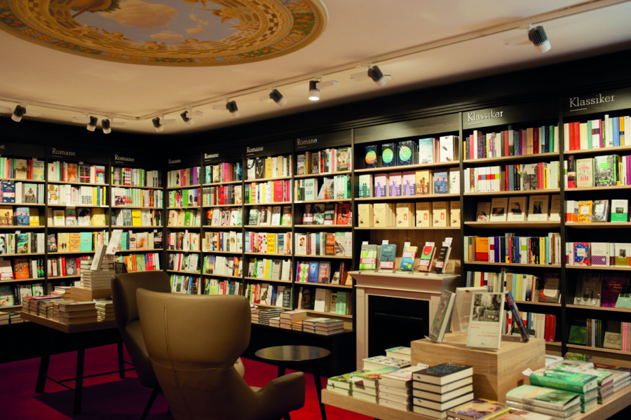 Die größte Buchhandelskette der Stadt besticht mit einer atmosphärischen Filiale nahe Eppendorfer Baum