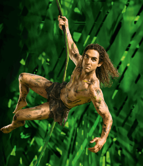 Philipp Büttner schwingt sich als ab dem 20. November regelmäßig als Tarzan durch die Neue Flora