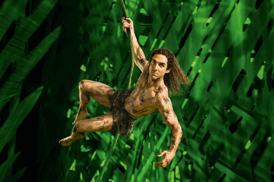 Philipp Büttner schwingt sich als ab dem 20. November regelmäßig als Tarzan durch die Neue Flora