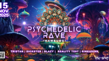 Illustration zu Psychedelic Rave No 1 im DOCKS