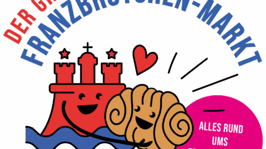 Illustration zum Franzbrötchentag in der PERLE