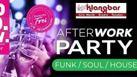 Header für AFTERWORK PARTY IN DER KLANGBAR