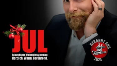 Poster für Schwedische Weihnachtsmusik im Theater Kehrwieder Petter Bjällö