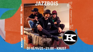 Plakat für das Konzert der JAZZBOIS im Knust