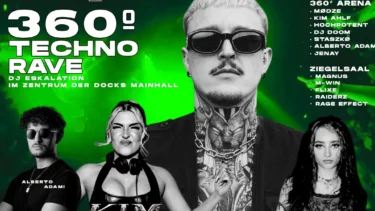Poster für MØDZE - 360º HARD TECHNO RAVE im DOCKS