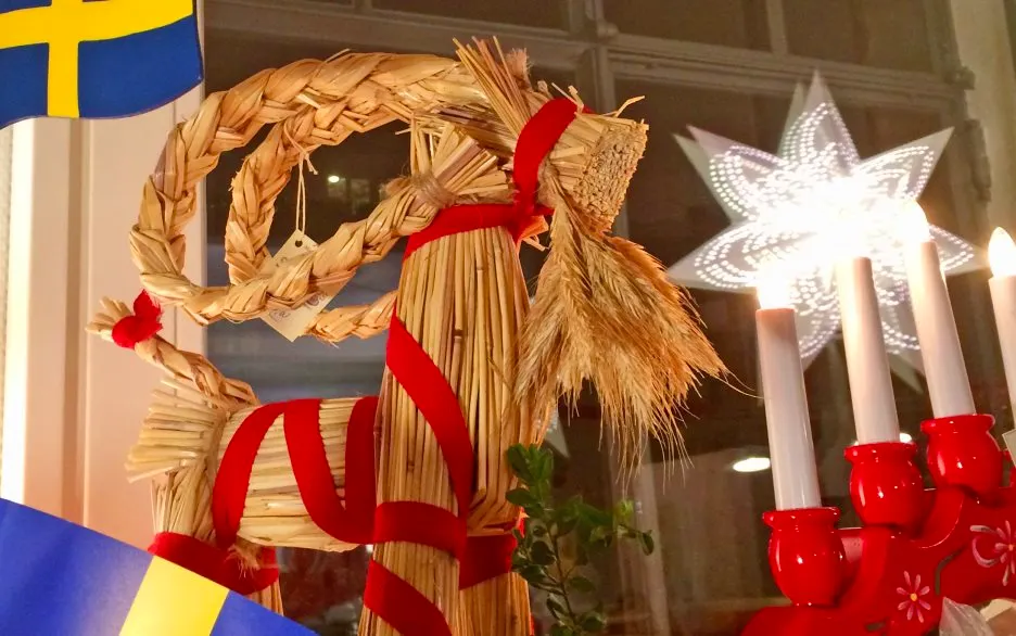 schwedische Weihnachstdeko