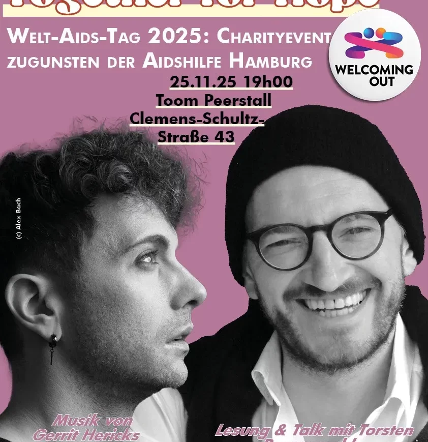 Poster für FIGHT THE STIGMA - TOGETHER FOR HOPE im Toom Peerstall