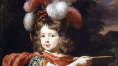 Bildnis eines Knaben im Kostüm des Adonis