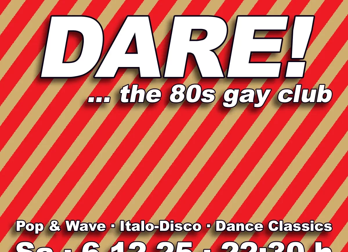 Poster für DARE! im Nachtasyl