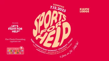 Poster für SPORTS FOR HELP in der KAIFU LODGE