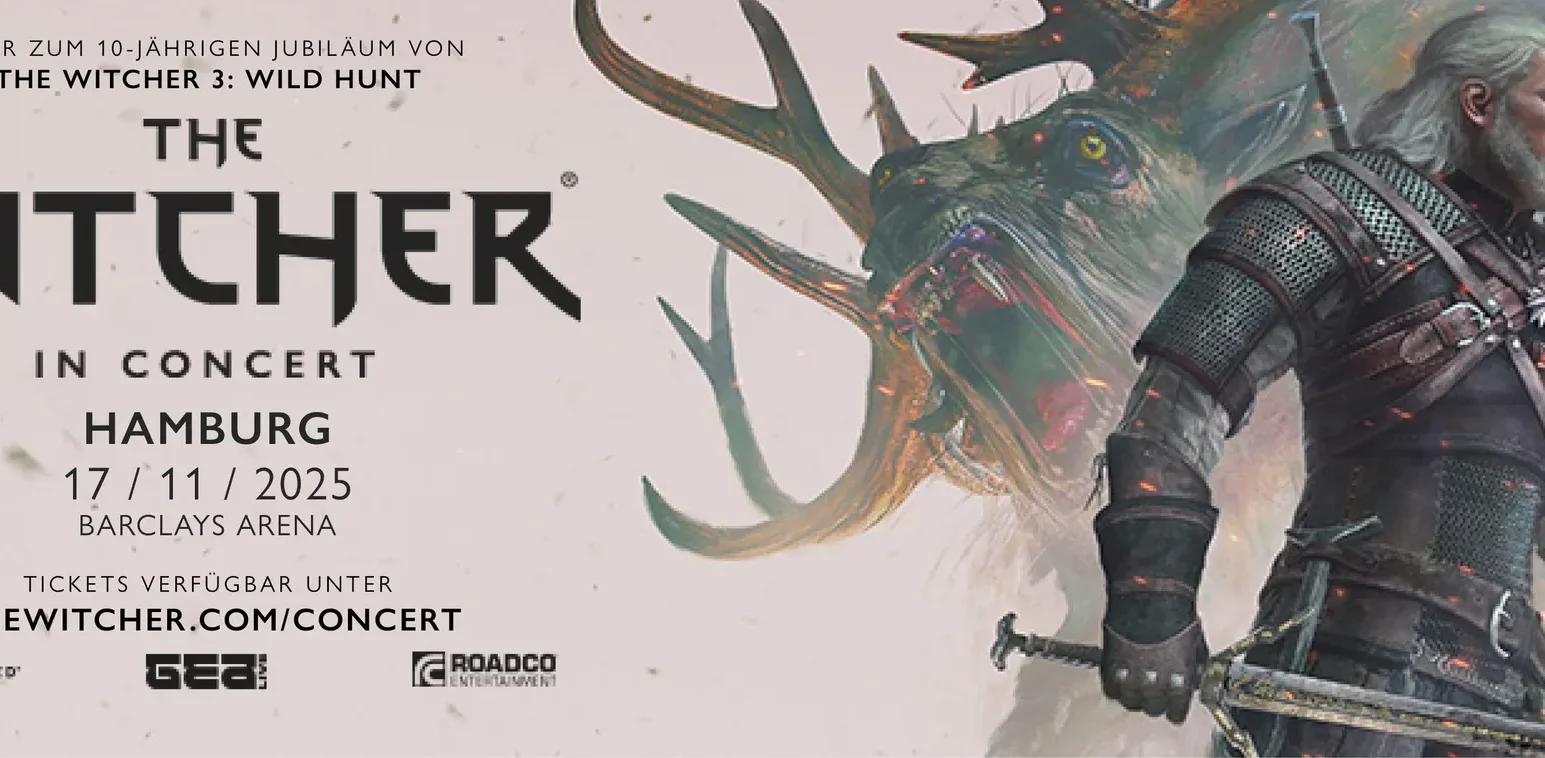 Plakat für The Witcher live in concert