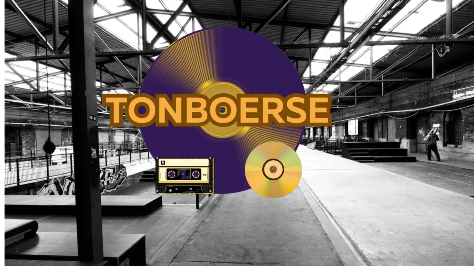 Tonbörse- Plattenbörse in der Gleishalleund